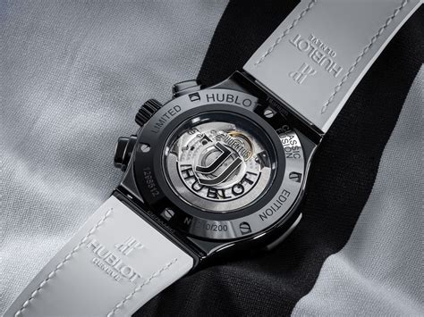 hublot juventus limited edition|Hublot presents a new chronograph in the colors of Juventus.